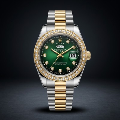 Rolex Quartz Movement Stainless Steel Analog Watch for Men